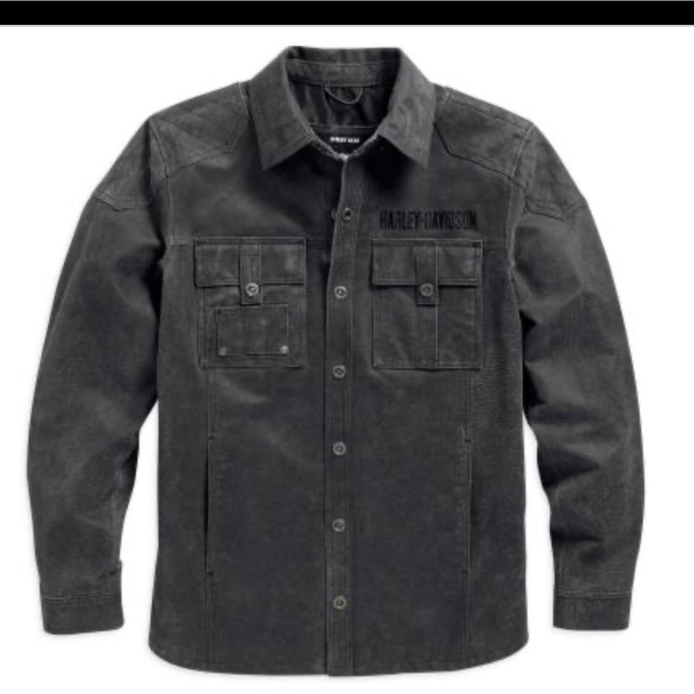 Harley Davidson point break leather shirt jacket 97083-16VM
